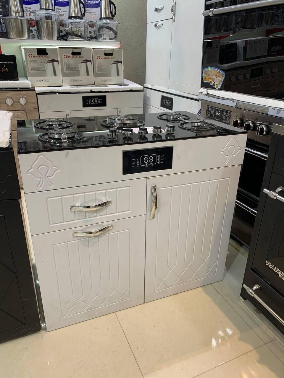 اجاق گاز کابینتی mdf با 2 سال ضمانت و ارسال|اجاق گاز و لوازم برقی پختوپز|مشهد, شهید آوینی|دیوار