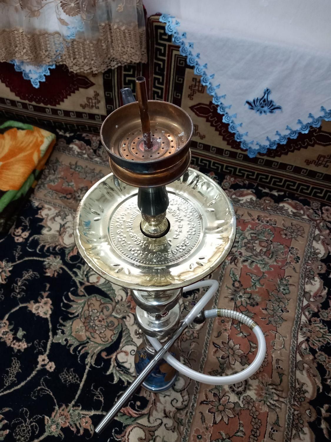 قلیون عربی سالم درحد نو|صنایع دستی و سایر لوازم تزئینی|لاهیجان, شهرک سلمان فارسی|دیوار