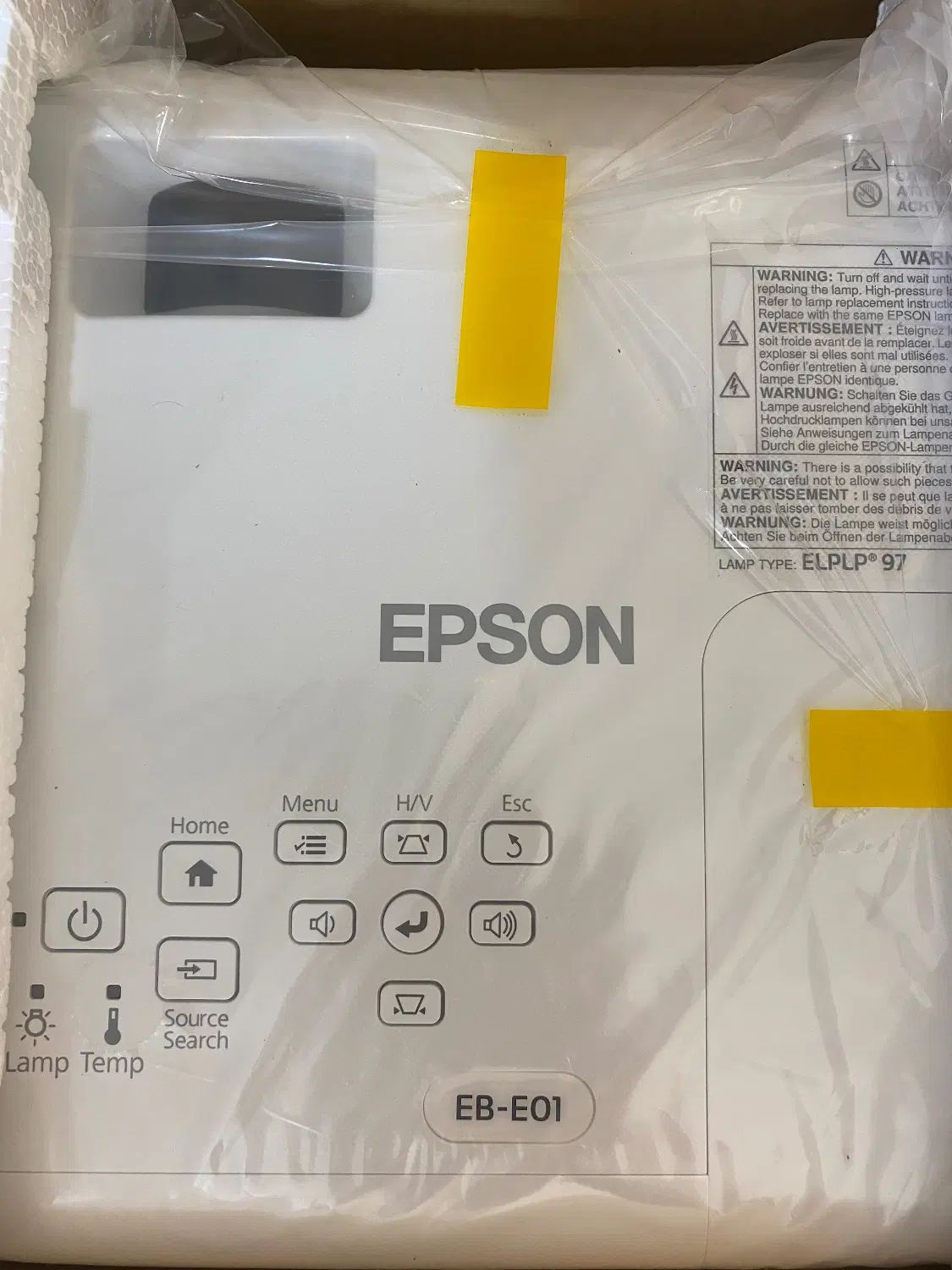 ویدئو پرژکتور EPSON مدل EB-E01|تلویزیون و پروژکتور|تهران, نیاوران|دیوار