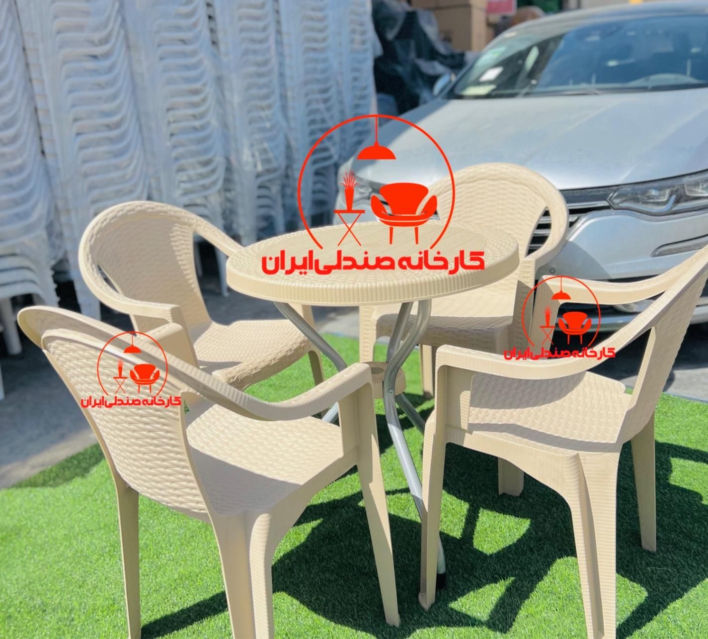 صندلی پلاستیکی میزغذاخوری شهرام(صندلی ایران|میز و صندلی غذاخوری|تهران, میدان ولیعصر|دیوار