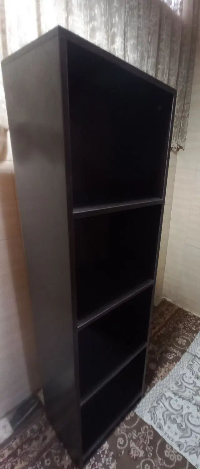 کمد کتابخانه کاملا نو|کتابخانه، شلف، قفسه‌های دیواری|تهران, تختی|دیوار