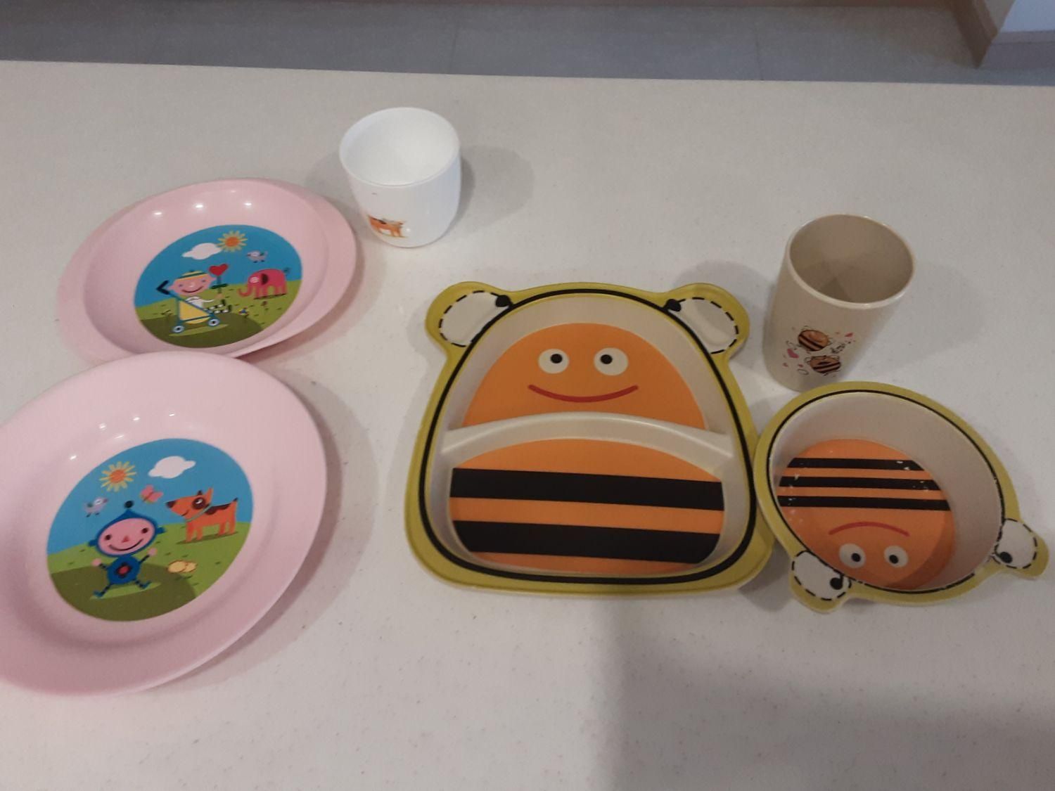 بشقاب کودک|اسباب و اثاث بچه|شیراز, ارم|دیوار