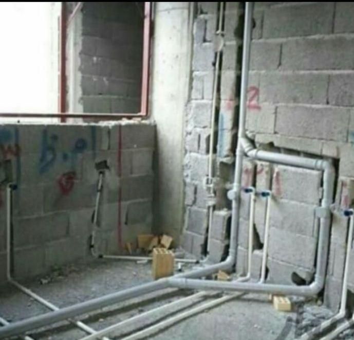 لوله کشی اب وفاضلاب  وبرق کاری ساختمان ونصب|خدمات پیشه و مهارت|بندر کنگان, |دیوار