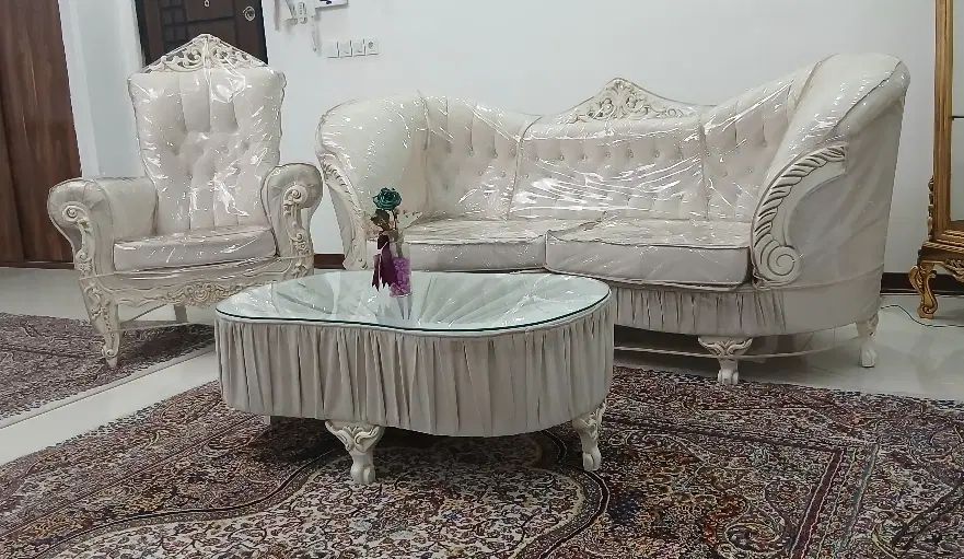 مبل ۷ نفذه و میز نهار خوردی۸ نفره|مبلمان خانگی و میز عسلی|تهران, خانی آباد نو شمالی|دیوار