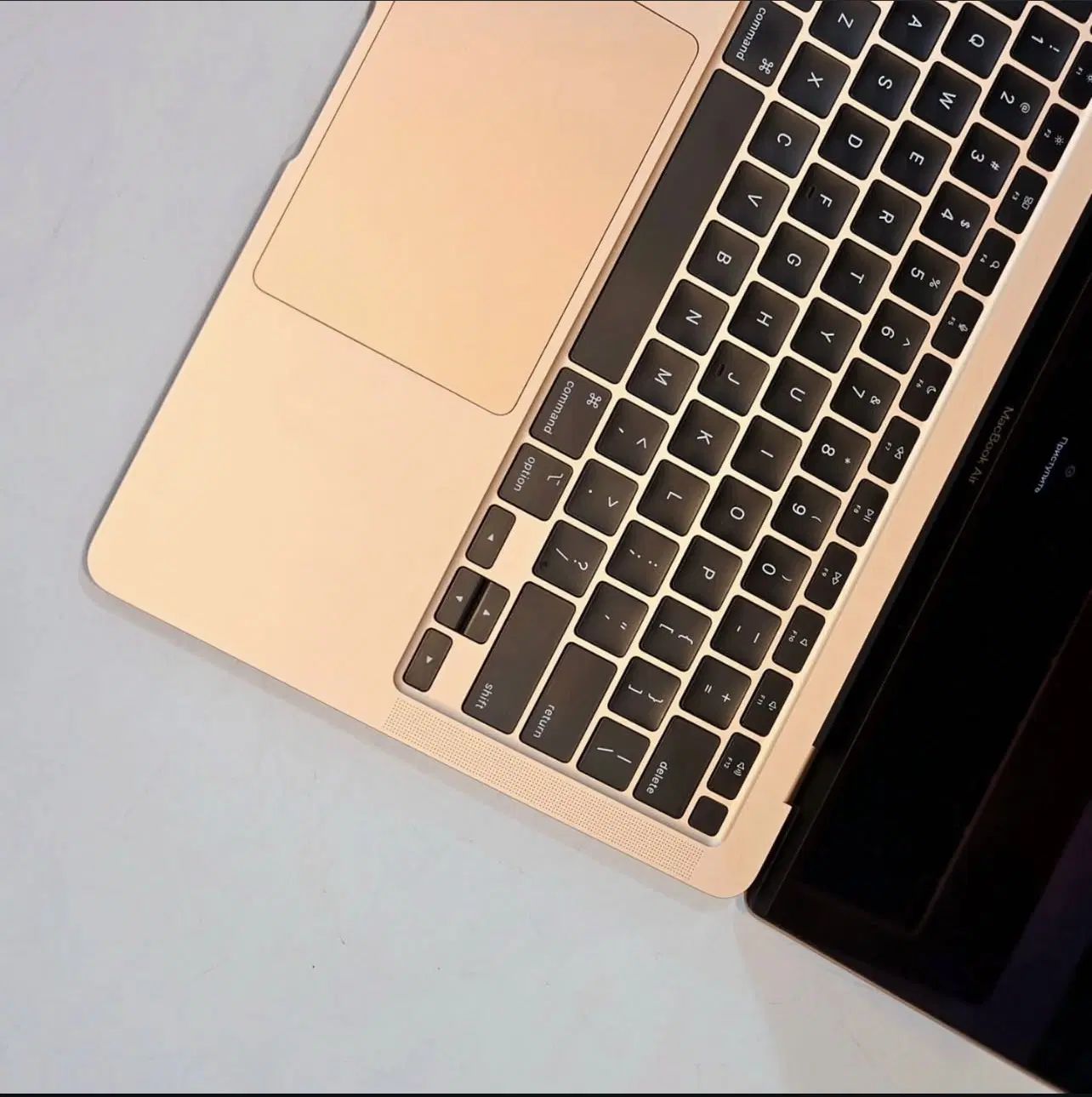مک بوک ایر ۲۰۱۸ - Macbook Air 2018 I5 8G 128G Gold|رایانه همراه|مشهد, ارشاد|دیوار