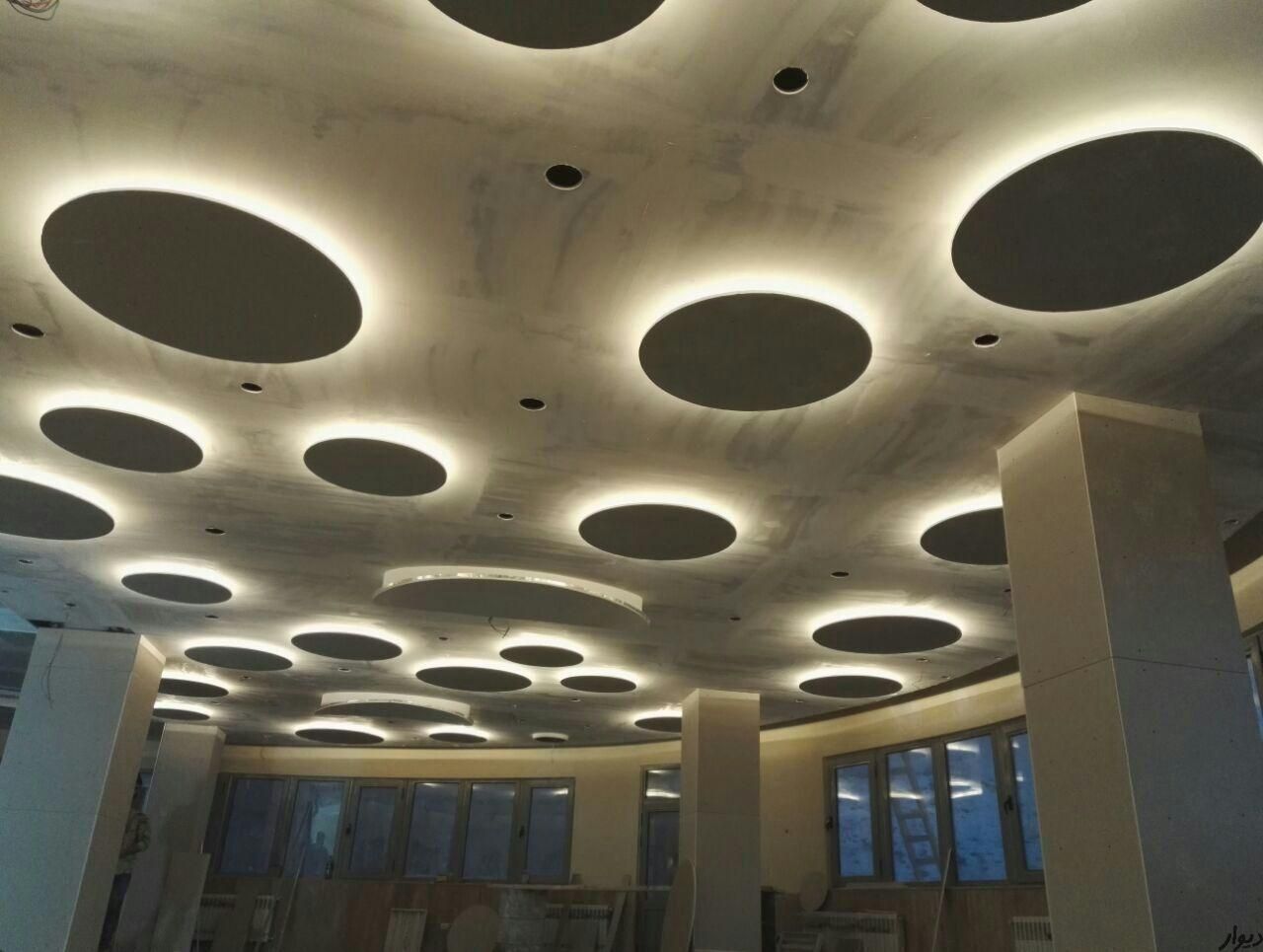 طراحی و اجرای کناف ۶۰ در۶۰و باریسول|خدمات پیشه و مهارت|تبریز, |دیوار