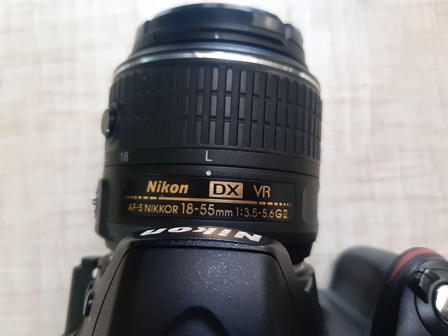 دوربین Nikon D3200 همراه لنز ۱۸-۵۵|دوربین عکاسی و فیلم‌برداری|تهران, ظفر|دیوار