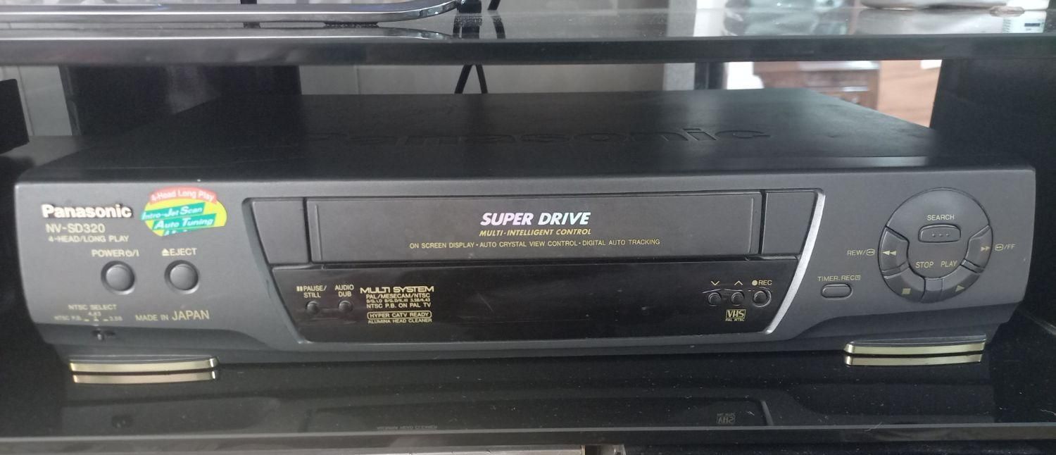 پخش کنندهVHS Panasonic NV-SD320 وی اچ اس پاناسونیک|پخش‌کننده DVD و ویدیو|قرچک, |دیوار