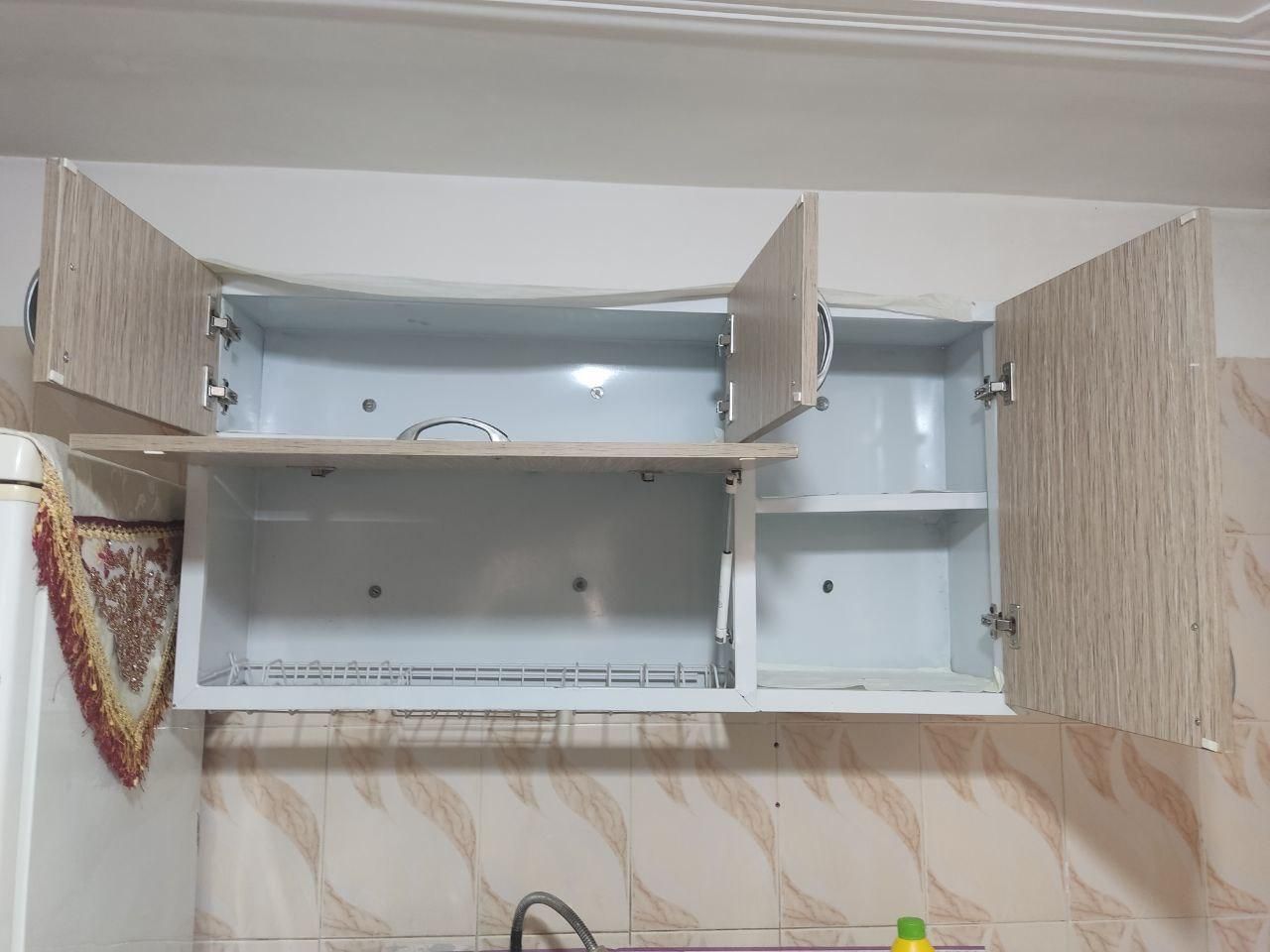 فروش چند قلم کابینت آشپزخانه بدلیل تغییر دکور|آب‌چکان و نظم‌دهنده ظروف|بوکان, |دیوار