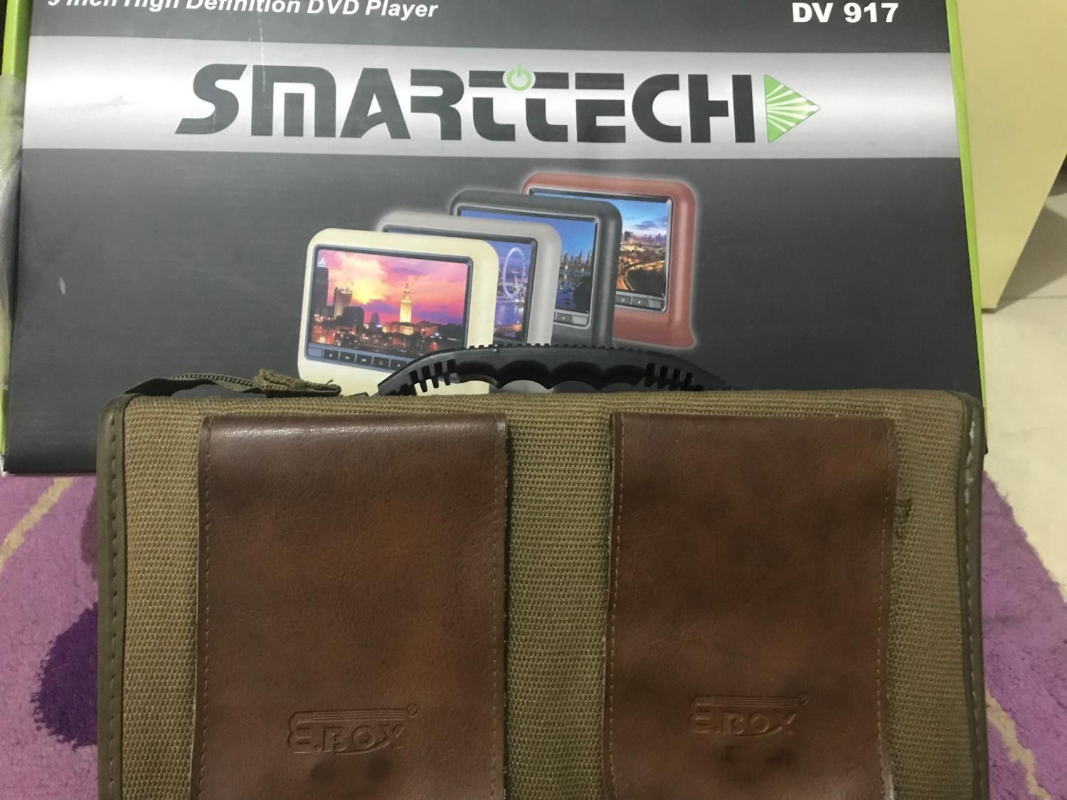 مانیتور صندلی خودرو  smarttech dv917|پخش‌کننده DVD و ویدیو|تهران, عباس‌آباد|دیوار