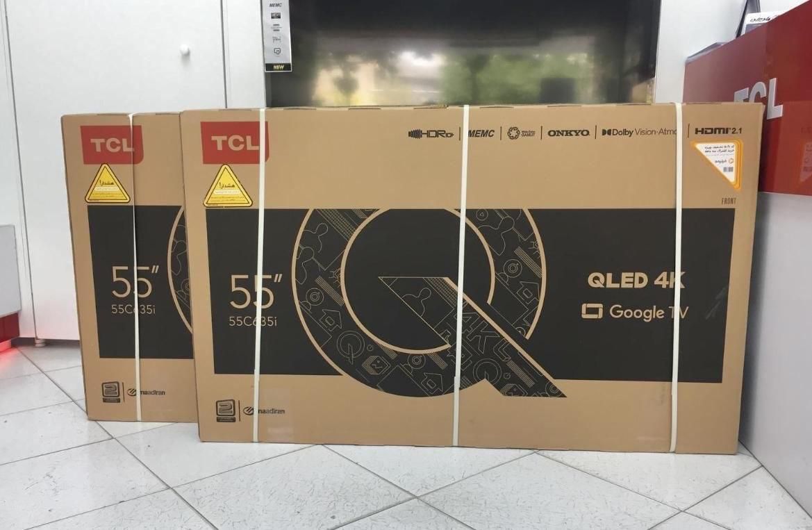 تلویزیون تی سی ال ۳۲ ۴۳ ۵۰ ۵۵ ۶۵ با چک|تلویزیون و پروژکتور|کرج, اصفهانیها|دیوار