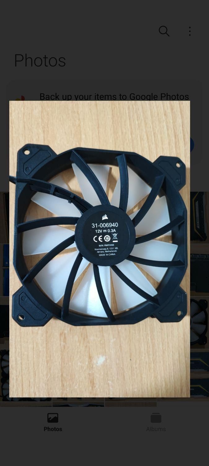 فن حرفه ای CORSAIR iCUE SP140 ELITE|قطعات و لوازم جانبی رایانه|تهران, میدان ولیعصر|دیوار