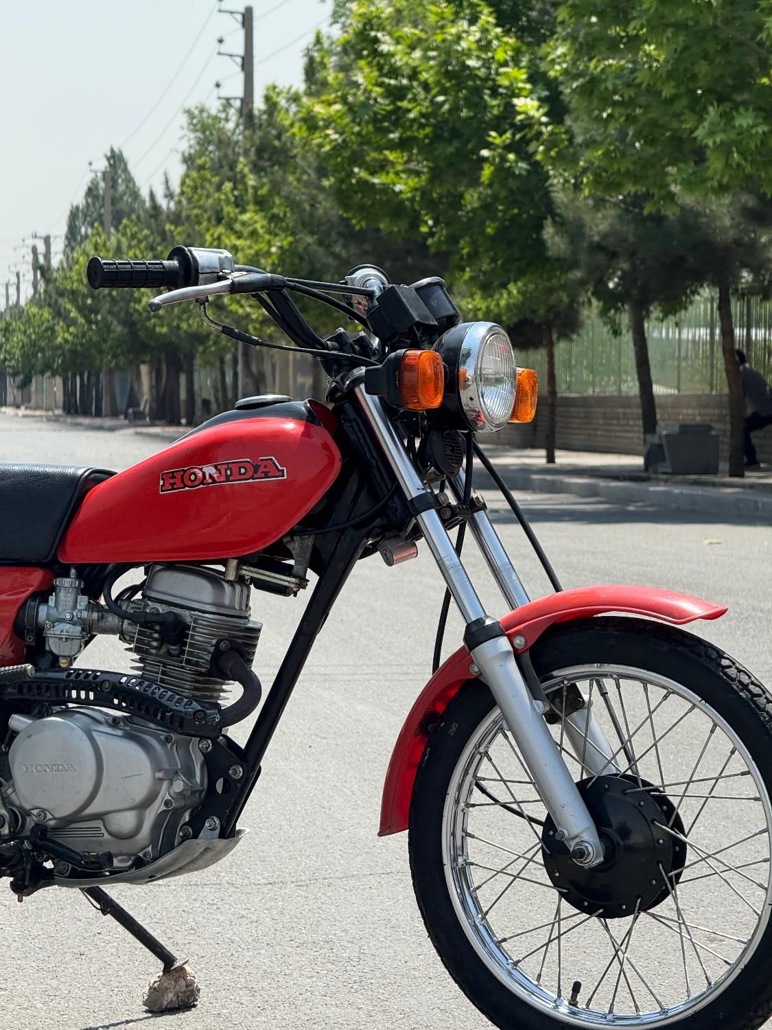 هوندا ۸۰ xl پلاک ملی crm zx yz kmx ts|موتورسیکلت|تهران, پونک|دیوار