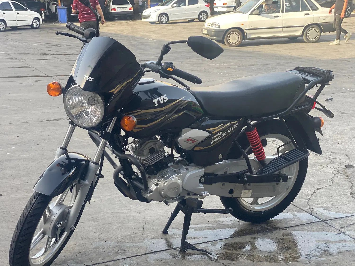 موتور tvs hlx150|موتورسیکلت|تهران, شهرک استقلال|دیوار
