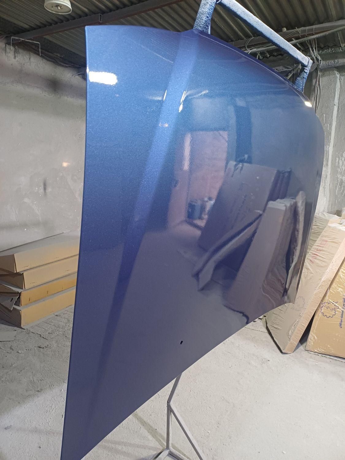 کاپوت پراید آبی کاربنی و. گلگیر|قطعات یدکی و لوازم جانبی|فردیس, منظریه|دیوار