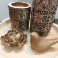 ست جاشمعی و جاعودی|مجسمه، تندیس، ماکت|اصفهان, کنگاز|دیوار