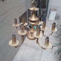 میز صندلی اداری،ویترین مغازه،لوستر برنجی|میز و صندلی غذاخوری|تهران, امام حسین(ع)|دیوار