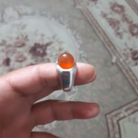 عقیق یمن تراشدار اصل کهنه رکاب محمد غفاری|جواهرات|کرمانشاه, |دیوار