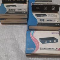 سوئیچ USB ۲و۴ پورت|قطعات و لوازم جانبی رایانه|تهران, اوقاف|دیوار