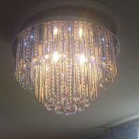 لوستر کریستالی|لوستر و چراغ آویز|تهران, عارف|دیوار