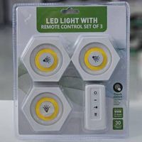 چراغ LED سه تایی ریموت دار کابینتی|لامپ و چراغ|تهران, نازی‌آباد|دیوار