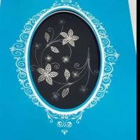 تابلو گل نقره|تابلو، نقاشی، عکس|تهران, حشمتیه|دیوار