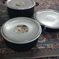ست قابلمه و ماهیتابه تفلون  مجلسی|ظروف پخت‌وپز|تهران, دولت‌آباد|دیوار
