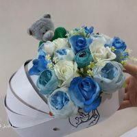 باکس گهواره ای  نوزاد گل مصنوعی هدیه قدم نورسیده|گل مصنوعی|مشهد, طبرسی شمالی|دیوار