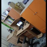 اینه وکنسول برنجی.کتابخانه.تخت نوجوان|تخت و سرویس خواب|تهران, صادقیه|دیوار