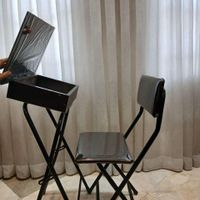 میزنماز تاشو باکسدار با صندلی پایه فلزی/میز مطالعه|صندلی و نیمکت|تهران, امام حسین(ع)|دیوار