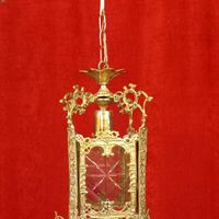 دیوارکوب لوستر فانوس برنز|چراغ خواب و آباژور|تهران, ملک‌آباد|دیوار