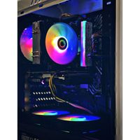 کیس کامپیوتر گیمینگ گرافیک۸نسل۱۲/RTX 3050 Asus rgb|رایانه رومیزی|تهران, تهران‌سر|دیوار