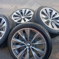 رینگ و لاستیک BMW سایز ۱۸ اصلی|قطعات یدکی و لوازم جانبی|تهران, وردآورد|دیوار