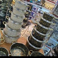 سرویس قابلمه چدن گرانیت ۱۵پارچه کوشا|ظروف پخت‌وپز|تهران, شوش|دیوار