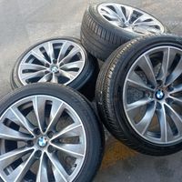 رینگ و لاستیک BMW سایز ۱۸ اصلی|قطعات یدکی و لوازم جانبی|تهران, وردآورد|دیوار