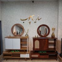 کنسول اینه / حصیری بامبو ساحل / ست کامل|بوفه، ویترین، کنسول|تهران, شهرک ولیعصر|دیوار