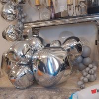 بادبکنک نقره ای برای تزیین و دکور تولد|اسباب‌‌بازی|تهران, نیرو هوایی|دیوار