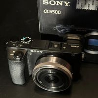 دوربین سونی a6500 sony + لنز ۱۶mm f2/8|دوربین عکاسی و فیلم‌برداری|تهران, منیریه|دیوار