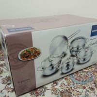 سرویس ۹ پارچه کرکماز با ارسال رایگان|ظروف پخت‌وپز|تهران, قاسم‌آباد|دیوار