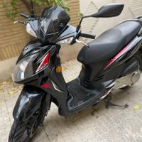 موتور sym sr200 مدل ۱۳۹۹|موتورسیکلت|تهران, جنت‌آباد شمالی|دیوار