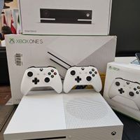 ایکس باکس وان اس با کینکت xbox one s دو دسته|کنسول، بازی ویدئویی و آنلاین|تهران, اوقاف|دیوار