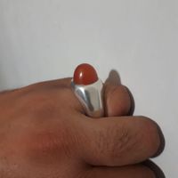 عقیق یمن تراشدار اصل کهنه رکاب محمد غفاری|جواهرات|کرمانشاه, |دیوار