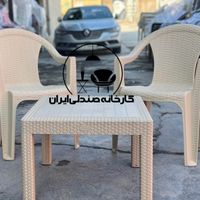 صندلی پلاستیکی باغی طرح ضامن(کارخانه)|میز و صندلی غذاخوری|تهران, میدان ولیعصر|دیوار