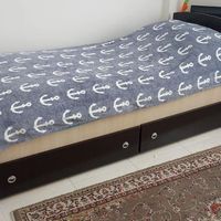 کمد و تخت و کتابخانه|تخت و سرویس خواب|تهران, شهرک راه‌آهن|دیوار