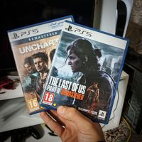 بازی  the last 2 & uncharted remaster PS5|کنسول، بازی ویدئویی و آنلاین|تهران, دولت‌آباد|دیوار