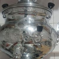 یک عدد سماور استیل درجه یک با طرح های بر جسته|سماور، چای‌ساز، قهوه‌ساز|مشهد, آزادشهر|دیوار
