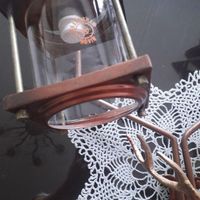 دیوار کوب برنز  شاخ گوزنی گازی قدیمی|لوستر و چراغ آویز|تهران, مجیدیه|دیوار