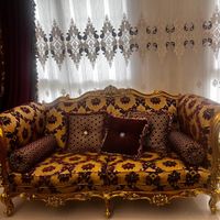 مبلمان استیل ۷نفره و پارچه ترک|مبلمان خانگی و میز عسلی|تهران, پاسداران|دیوار