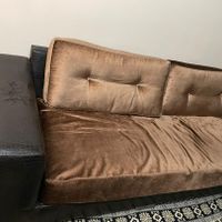 ست مبل راحتی ۶ نفره چرم تشک دوبل|مبلمان خانگی و میز عسلی|تهران, کاظم‌آباد|دیوار