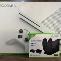 کنسول Xbox one s دو دسته 1TB+ پایه شارژرdobe|کنسول، بازی ویدئویی و آنلاین|تهران, میدان حر|دیوار